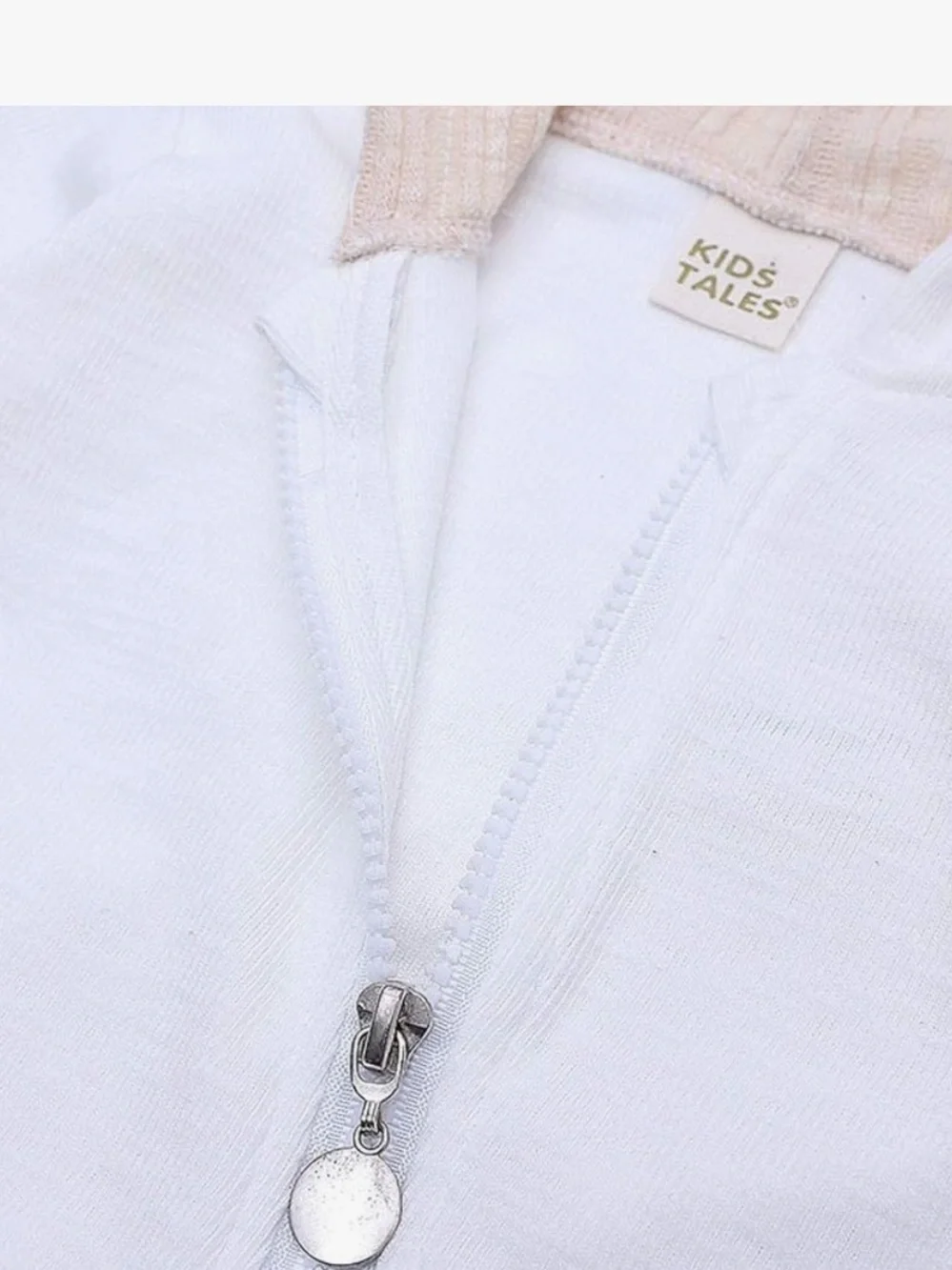 White Bunny Hooded Costume Romper